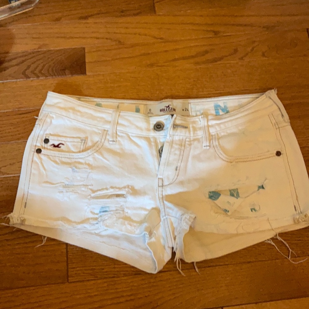 Hollister denim cutoff shorts — size 24